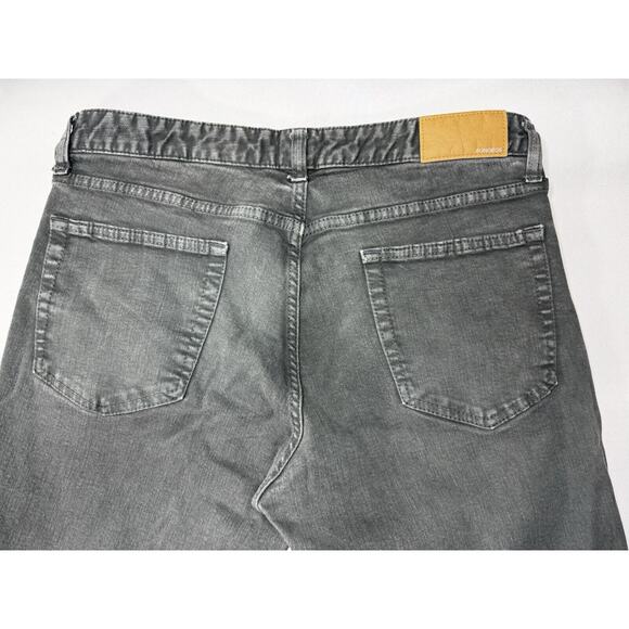 Bonobos Denim Men’s Slim Tapered Leg Raw Hem Gray Denim Jeans - Size 34x29 - Picture 4 of 8